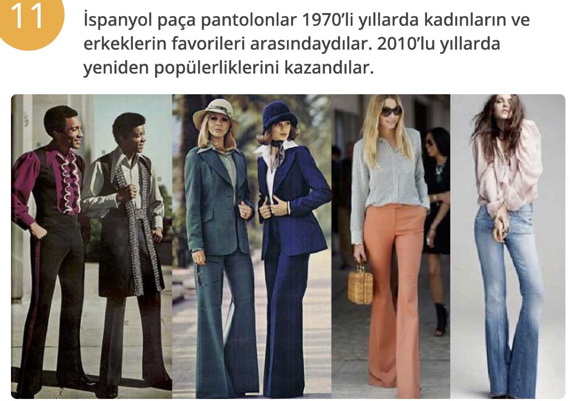 ESK MODA AKIMINA GER DN YAPTIIMIZI GSTEREN 30 TREND