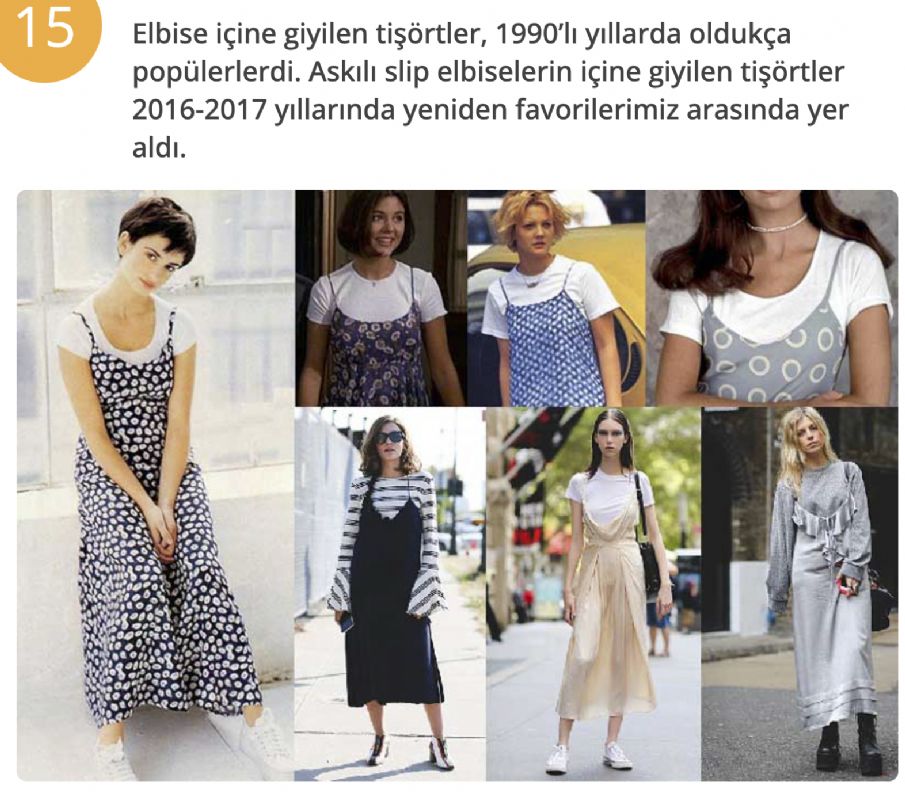 ESK MODA AKIMINA GER DN YAPTIIMIZI GSTEREN 30 TREND