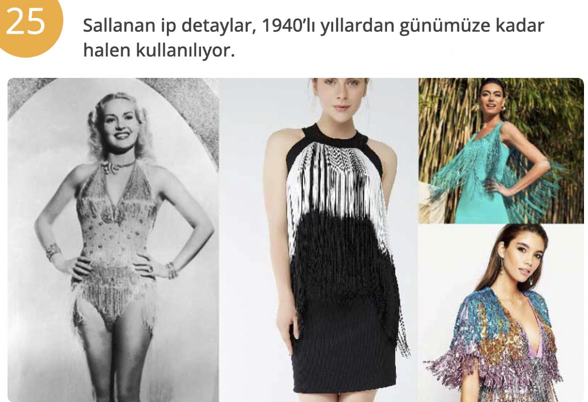 ESK MODA AKIMINA GER DN YAPTIIMIZI GSTEREN 30 TREND