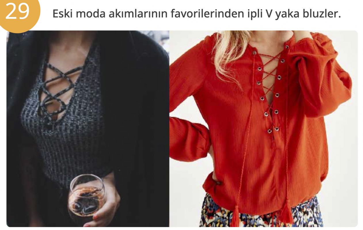 ESK MODA AKIMINA GER DN YAPTIIMIZI GSTEREN 30 TREND