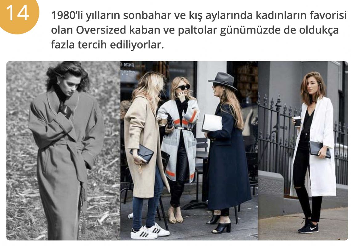 ESK MODA AKIMINA GER DN YAPTIIMIZI GSTEREN 30 TREND