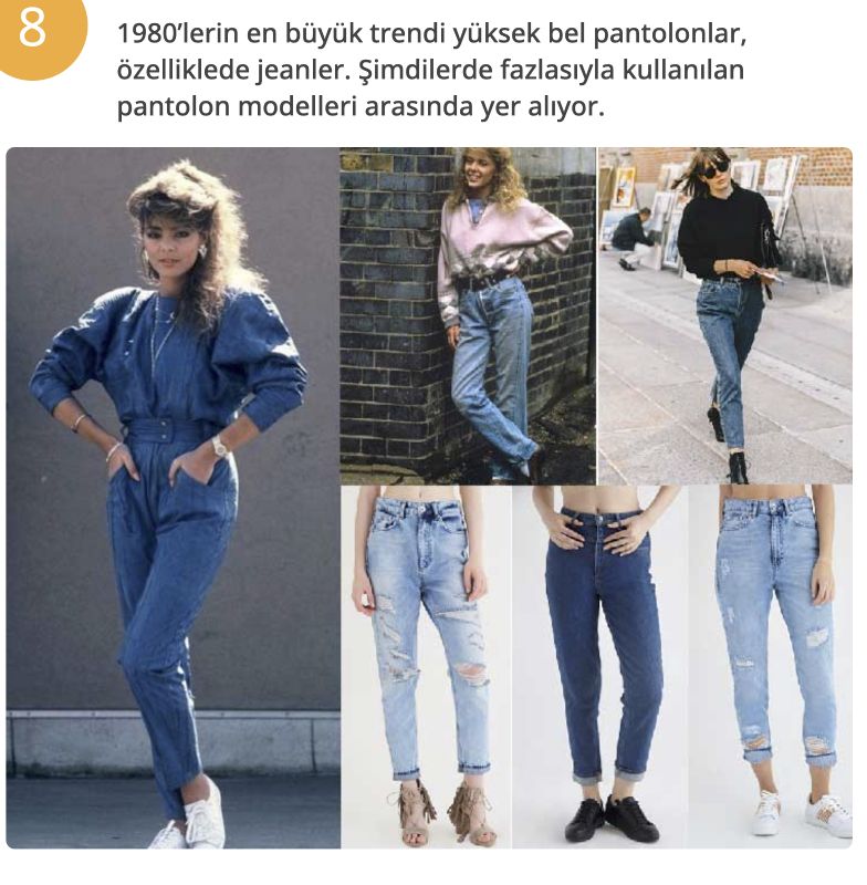 ESK MODA AKIMINA GER DN YAPTIIMIZI GSTEREN 30 TREND