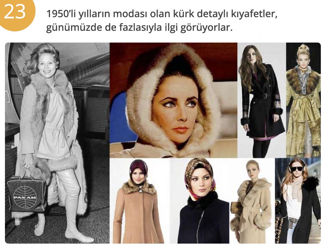 ESK MODA AKIMINA GER DN YAPTIIMIZI GSTEREN 30 TREND