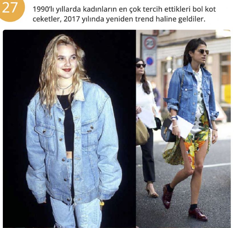 ESK MODA AKIMINA GER DN YAPTIIMIZI GSTEREN 30 TREND