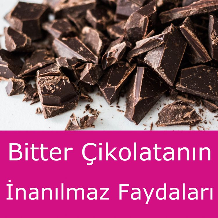 Bitter Çikolatanın İnanılmaz Faydaları